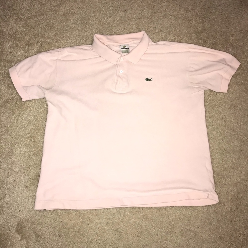 Lacoste Polo Light Pink Size 4